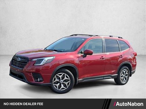 Crimson Red Pearl 2022 Subaru Forester Premium