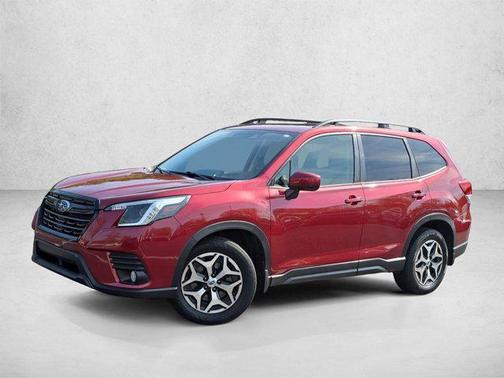 Crimson Red Pearl 2022 Subaru Forester Premium