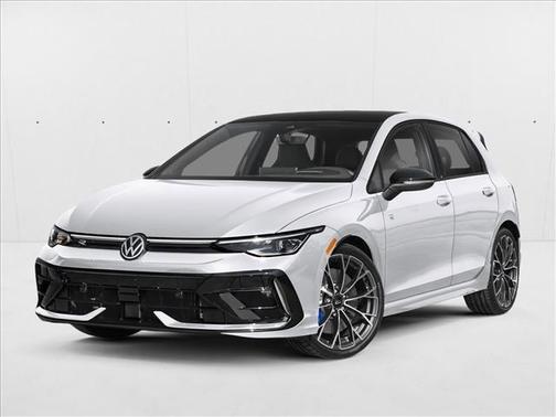pure white 2026 Volkswagen Golf R 2.0T DSG