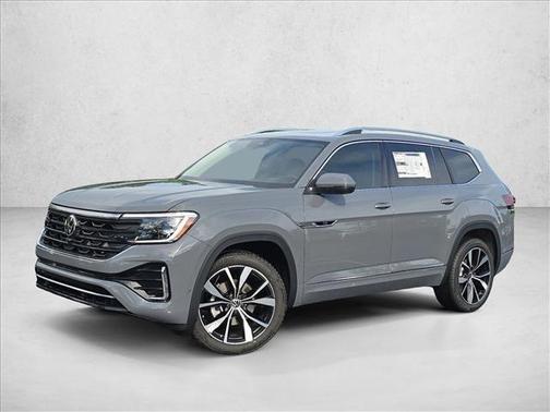 Pure Gray 2026 Volkswagen Atlas 2.0T SEL Premium R-Line 4MOTION