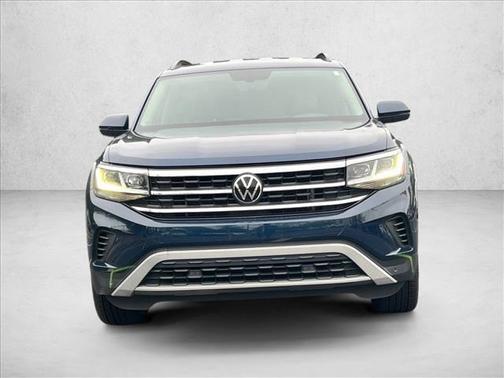 Tourmaline Blue Metallic 2023 Volkswagen Atlas 2.0T SE w/Technology