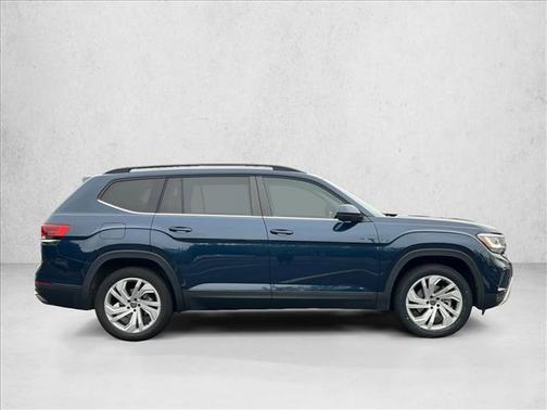 Tourmaline Blue Metallic 2023 Volkswagen Atlas 2.0T SE w/Technology