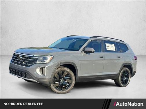 Pure Gray 2026 Volkswagen Atlas 2.0T SE w/Technology 4MOTION