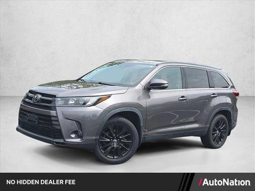 Predawn Gray Mica 2019 Toyota Highlander SE
