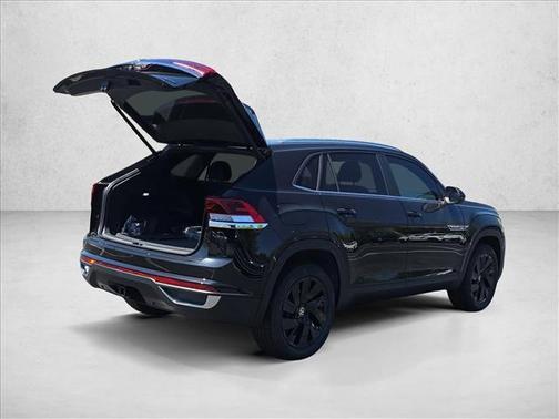 deep black pearl 2026 Volkswagen Atlas Cross Sport 2.0T SE w/Technology 4MOTION