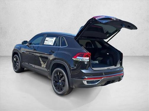 deep black pearl 2026 Volkswagen Atlas Cross Sport 2.0T SE w/Technology 4MOTION