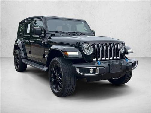 Black Clearcoat 2023 Jeep Wrangler 4xe Sahara