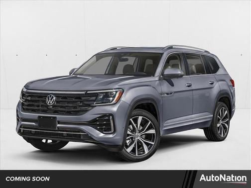 Pure Gray 2026 Volkswagen Atlas 2.0T SEL Premium R-Line 4MOTION