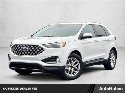 Oxford White 2023 Ford Edge SEL