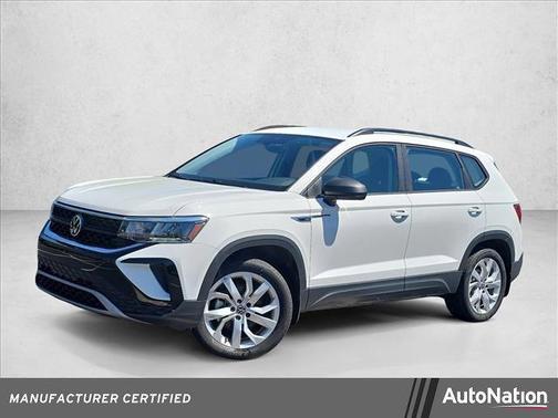 Pure White 2023 Volkswagen Taos 1.5T S