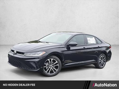 Deep Black Pearl 2026 Volkswagen Jetta 1.4T S