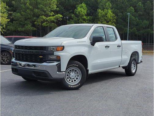Summit White 2021 Chevrolet Silverado 1500 WT