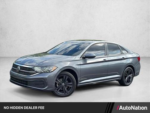 Silver/Gray 2022 Volkswagen Jetta 1.5T SE