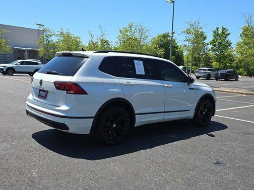 Opal White Pearl 2024 Volkswagen Tiguan 2.0T SE R-Line Black