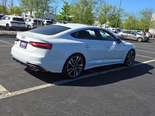Glacier White Metallic 2024 Audi S5 Premium Plus TFSI quattro Tiptronic