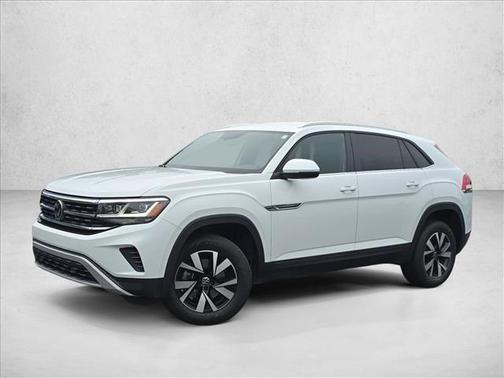 Pure White 2023 Volkswagen Atlas Cross Sport 2.0T SE
