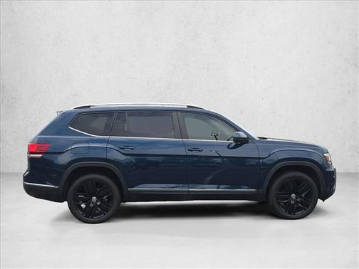 Tourmaline Blue Metallic 2019 Volkswagen Atlas 3.6L SEL