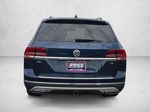 Tourmaline Blue Metallic 2019 Volkswagen Atlas 3.6L SEL