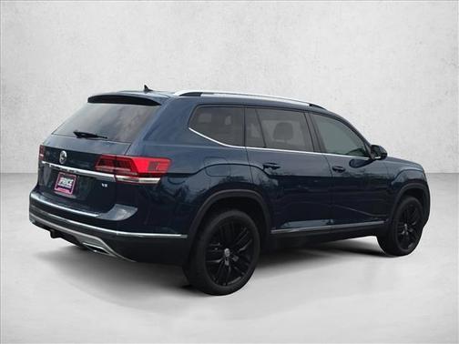 Tourmaline Blue Metallic 2019 Volkswagen Atlas 3.6L SEL