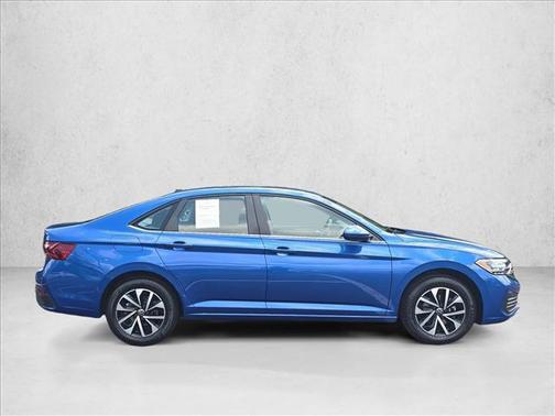 Rising Blue Metallic 2023 Volkswagen Jetta 1.5T S
