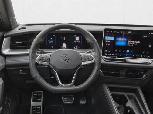 Sandstone w/Deep Black Roof 2026 Volkswagen Tiguan 2.0T SE R-Line Black
