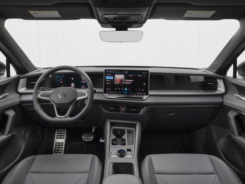 Sandstone w/Deep Black Roof 2026 Volkswagen Tiguan 2.0T SE R-Line Black