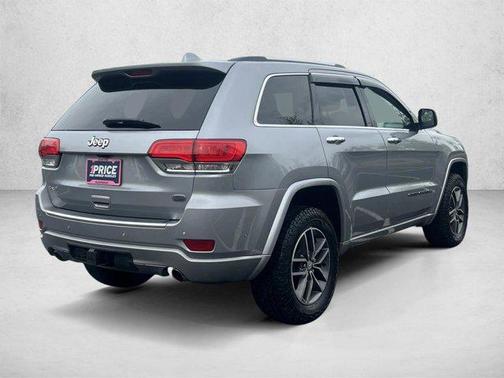 Billet Silver Metallic Clearcoat 2018 Jeep Grand Cherokee Overland