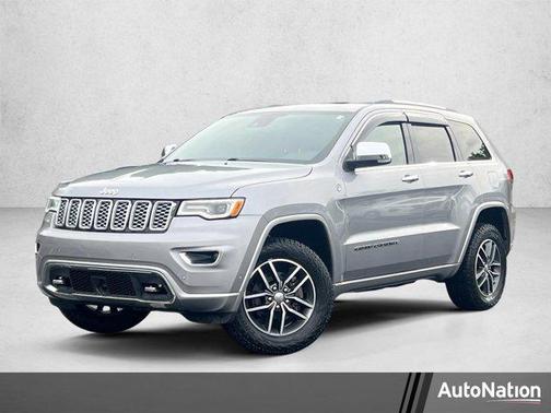 Billet Silver Metallic Clearcoat 2018 Jeep Grand Cherokee Overland