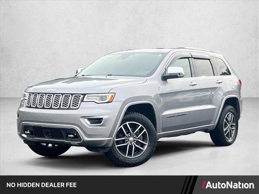 Billet Silver Metallic Clearcoat 2018 Jeep Grand Cherokee Overland