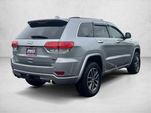 Billet Silver Metallic Clearcoat 2018 Jeep Grand Cherokee Overland
