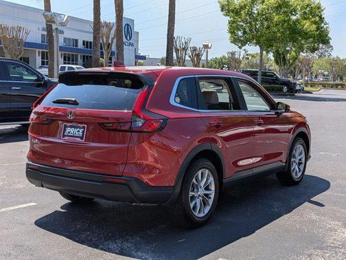 Radiant Red Metallic 2023 Honda CR-V EX-L AWD