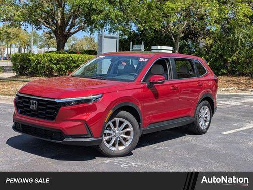 Radiant Red Metallic 2023 Honda CR-V EX-L AWD