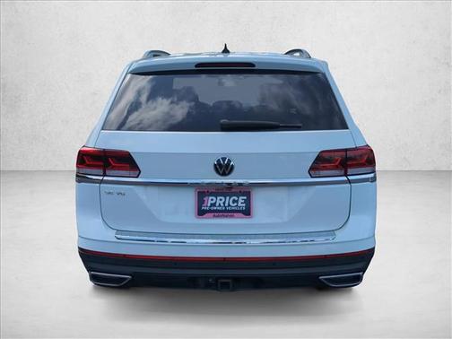 Pure White 2023 Volkswagen Atlas 3.6L SE w/Technology