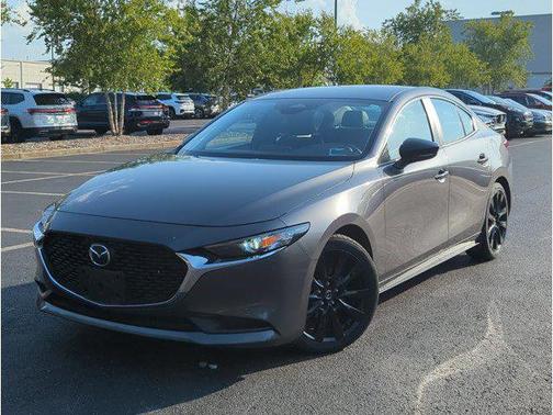 Machine Gray Metallic 2025 Mazda Mazda3 2.5 S Select Sport