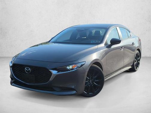 Machine Gray Metallic 2025 Mazda Mazda3 2.5 S Select Sport