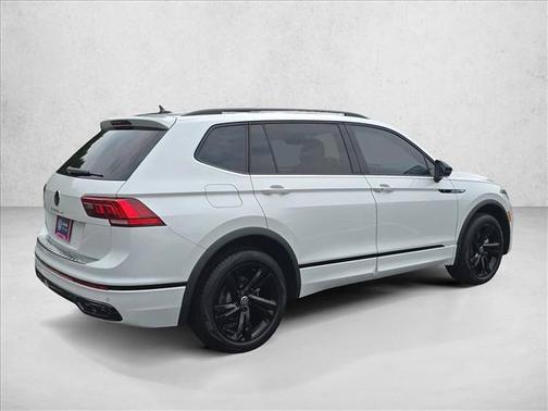 Opal White Pearl 2024 Volkswagen Tiguan 2.0T SE R-Line Black