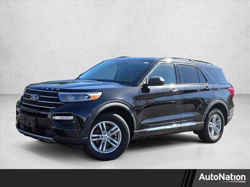 Agate Black Metallic 2022 Ford Explorer XLT