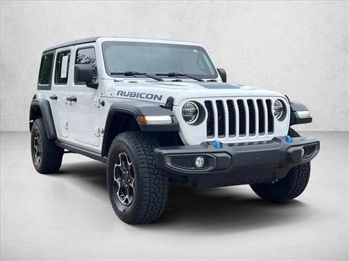 Bright White Clearcoat 2022 Jeep Wrangler Unlimited 4xe Rubicon