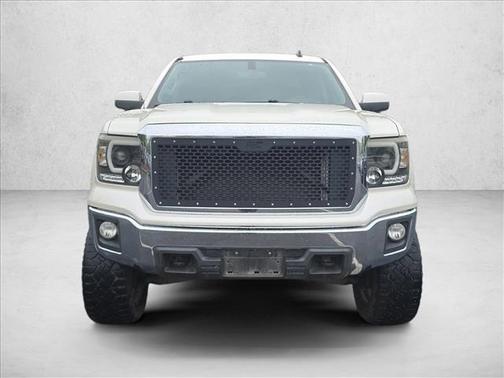White Diamond Tricoat 2014 GMC Sierra 1500 SLE