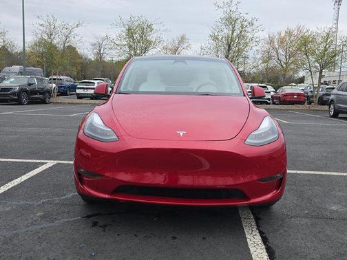 Red Multi-Coat 2023 Tesla Model Y Long Range Dual Motor All-Wheel Drive