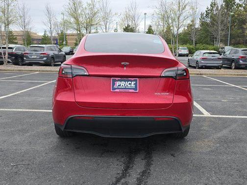 Red Multi-Coat 2023 Tesla Model Y Long Range Dual Motor All-Wheel Drive