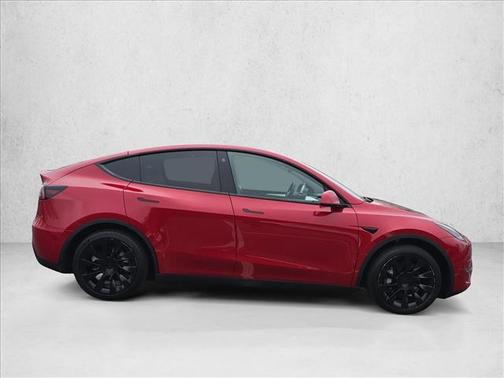 Red Multi-Coat 2023 Tesla Model Y Long Range Dual Motor All-Wheel Drive