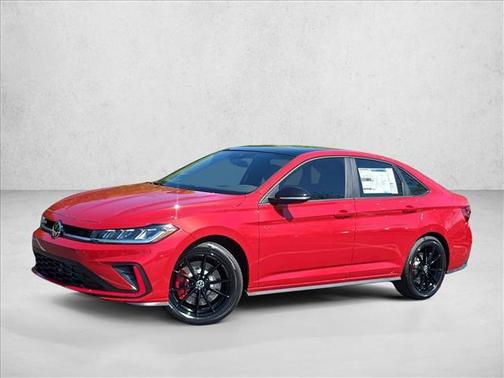 Kings Red Metallic w/Deep Black Roof 2026 Volkswagen Jetta GLI 2.0T Autobahn