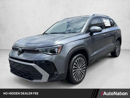 Platinum Gray Metallic 2025 Volkswagen Taos 1.5T SE