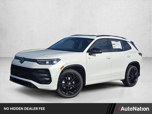 Opal White Pearl 2026 Volkswagen Tiguan 2.0T SE R-Line Black