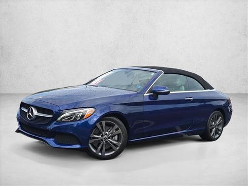 Brilliant Blue Metallic 2018 Mercedes-Benz C-Class C 300