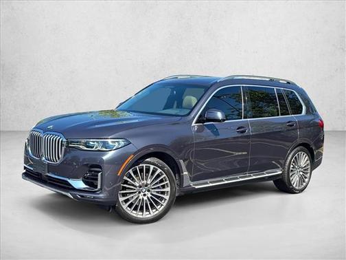 Arctic Gray Metallic 2019 BMW X7 xDrive50i