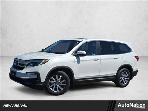 Platinum White Pearl 2021 Honda Pilot 2WD EX-L