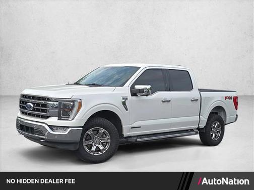 Star White Metallic Tri-Coat 2022 Ford F-150 Lariat