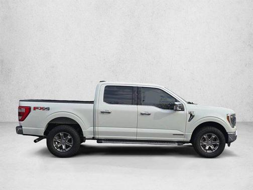 Star White Metallic Tri-Coat 2022 Ford F-150 Lariat